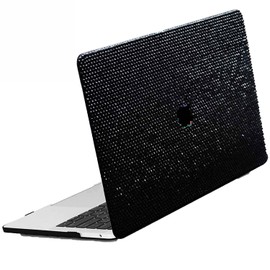 Teazgopx Bling Rhinestone Case for MacBook Air 13.6 inch M4/M3/M2 (Models:A3240/A3113/A2681)2025 2024 2022 Release,High Quality Hand Glued Diamond Case Fashion Luxury Shiny Crystal Hard Shell