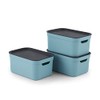 Jive Decorative Box, Set of 3 Storage Boxes, 5 L