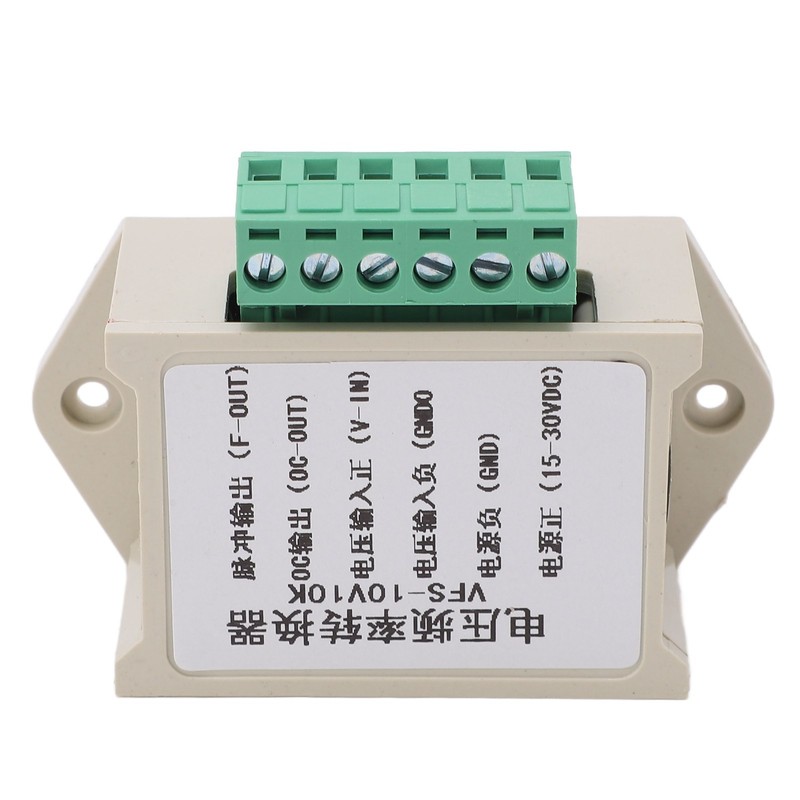 Voltage Frequency Converter Module ABS Housing Signal Conversion Module 0‑10V