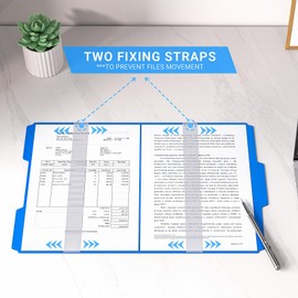 24 Pack Colored Plastic Manila File Folder,3 Tab Multi-Color Heavy Duty Files Folder with 1/3-Cut Tabs,Letter Size,Assorted Colors Filing Folder,Cabinet Office Supplies Folders for Documents, 8.5 x 11