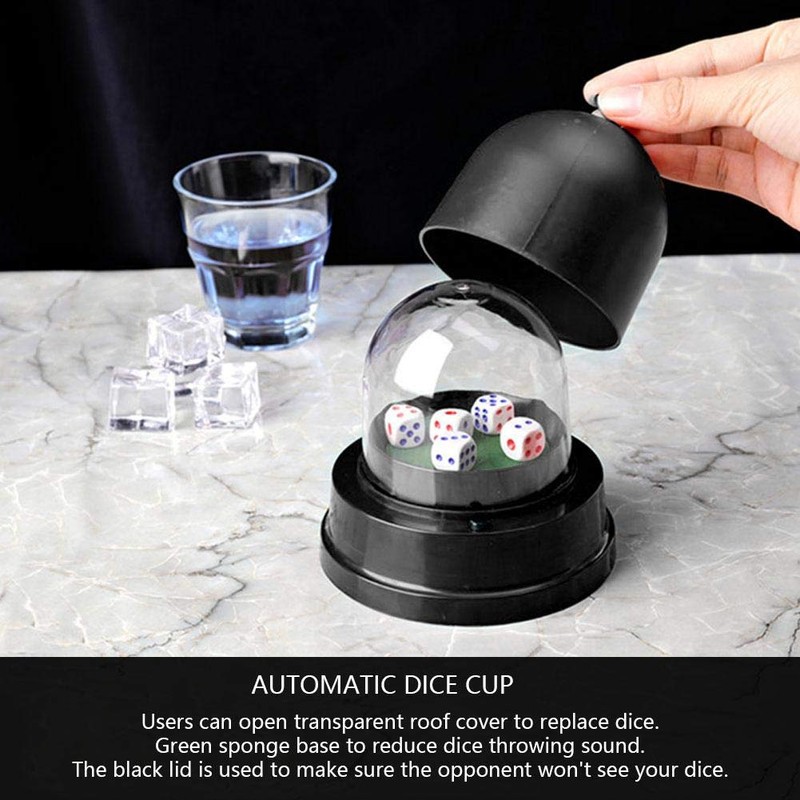 Automatic Dice Cup, Electrical Shaking Cup Set KTV Pub Bar