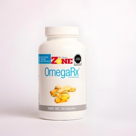 Nuevo Omega RX® con Tecnología SCF – Omega 3 La Zona Dr. Sears- 120 CÁPSULAS Más puro. Más potente. Más avanzado. 2,400 mg de EPA+DHA por porción (4 cápsulas)