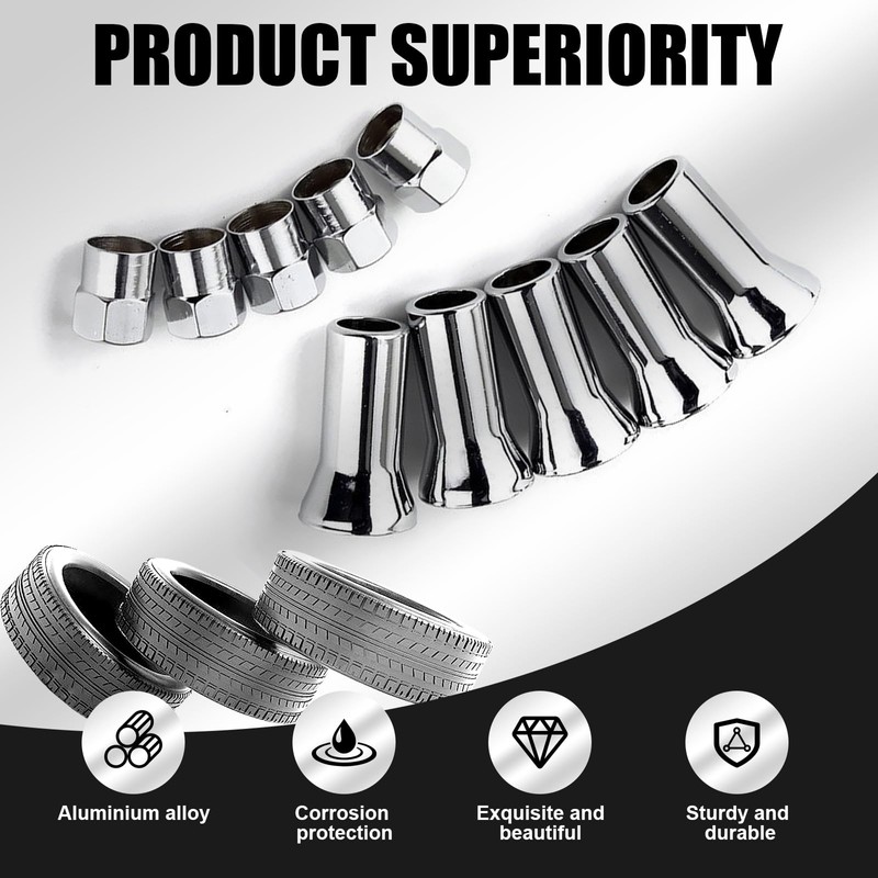 awlbed 10 PCS Car TR414AC Tire Valve Stem Sleeve and