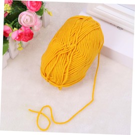 Operitacx 50g Milk Cotton Yarn for Knitting Soft Warm Chunky Crochet Wool for Sweaters Hats Scarves and DIY Projects Skin-Friendly Machine Washable