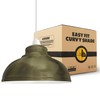 LEDSone Retro Style Ceiling Pendant Light Easy fit lampshade Industrial