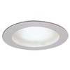 Nora Lighting NL-426W 4 Inch Flat Frosted Lens Trim With