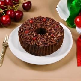 Bourbon Fruitcake - Size: 16 Ounce Holiday Tin