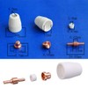 100PCS PT31 Plasma Cutting Consumables Fit CUT-45 CUT-50 CT-312 with