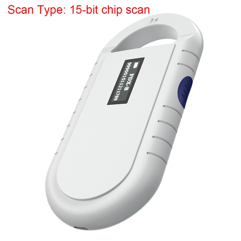 Portable Handheld Animal Chip Reader Pet Microchip Scanner Universal RFID
