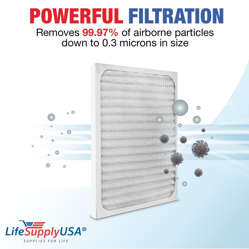 30920 True HEPA Filter Replacement Compatible with Hunter HEPAtech 30905,