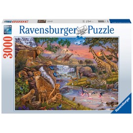 Ravensburger Animal Kingdom 3000 Piece Jigsaw Puzzle - Engaging Family Activity Imagery | Perfect Interlocking Fit | FSC Certified Materials | Ideal Gift for Adults and Kids