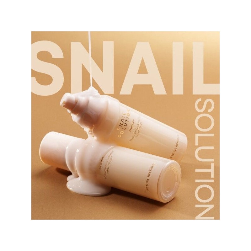 Nature Republic [Nature Republic] Snail solution emulsion single option ND0274