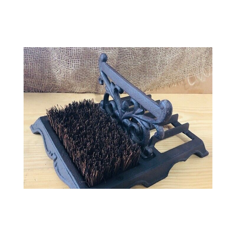 Midwest Craft House LARGE Cast Iron Boot Shoe Brush Mud