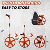 SILVEL 12 Inch Measuring Wheel, MAX9999FT Measuring Wheel in Feet