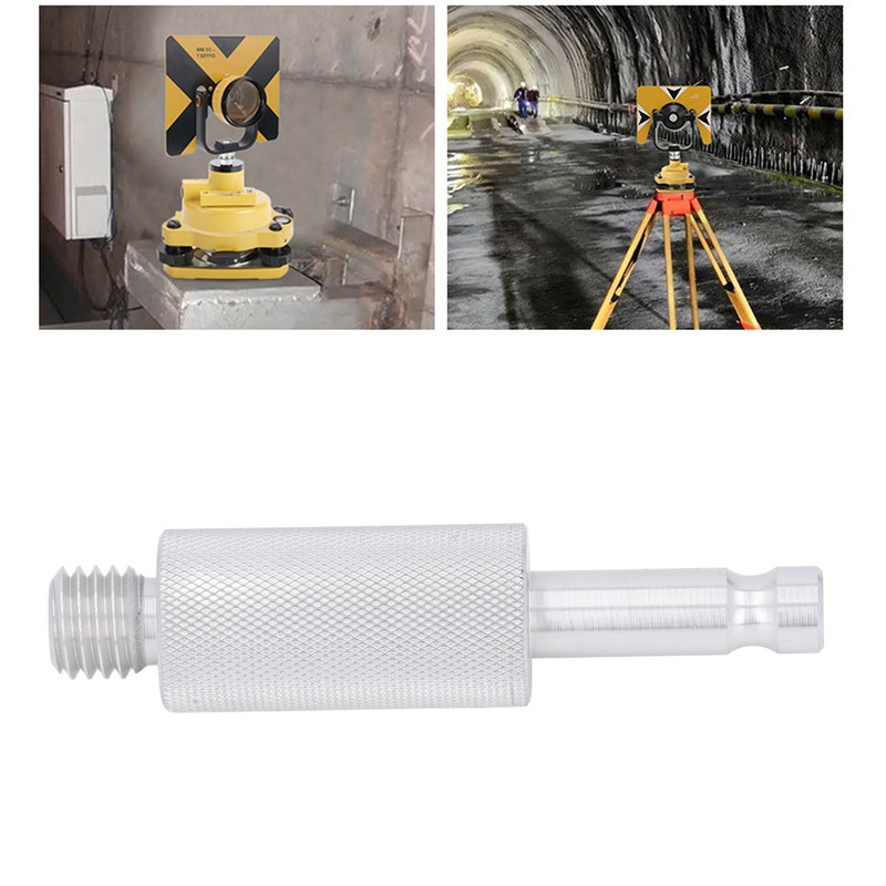 Prism Pole Adapter Extended Aluminum Alloy Snap On Prism to