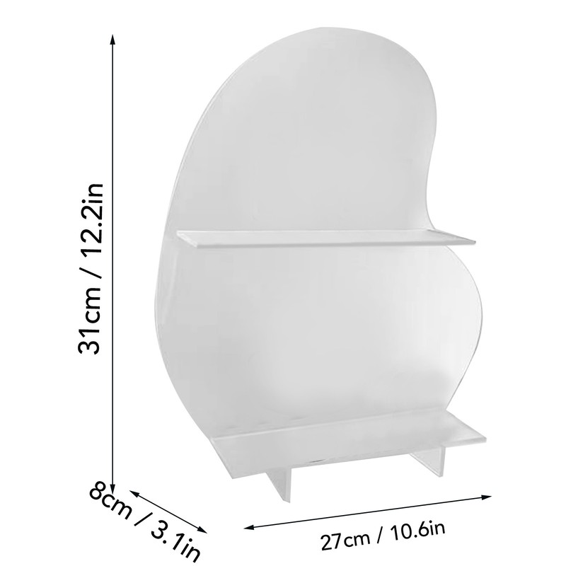 Cosmetic Storage Rack Makeup Shelf Organizer for Bathroom Bedroom Dressing