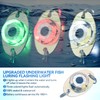 DUNKTEAM LED Underwater Fishing Lures，LED Lighted Bait Flasher，Deep Drop Fishing