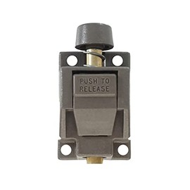 WRS Wingless Secondary Patio Door Lock - Bronze