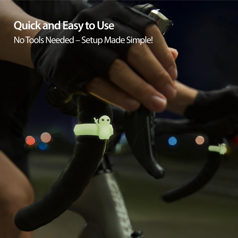BONE Brake Tie Durable Elastic Bike Brake Grip, Easy-to-Attach Manual