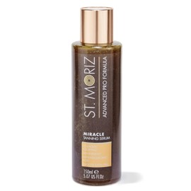 St Moriz Advanced Miracle Gradual Tanning Serum in Light | Anti Ageing Fake Tan Serum with Hyaluronic Acid for Extra Hydration | Skin Firming & Collagen Boosting | Gradual Tan Moisturiser | 150ml