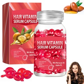 Pack of 30 Hair Vitamin Serum Capsule, Hair Care Capsules, Hair Vitamin Oil, Hair Treatment Serum, Hair Vitamin Serum Capsule, Hair Moisturising Essence Anti-Frizz Hair Breakage Repair Hair Oil