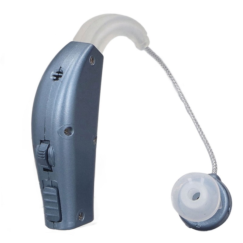 2PCS Sound Hearing Device Rechargeable Sound Enhancer Aids with Noise