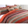NEWLAKE Striped Classical Cotton 3-Piece Patchwork Bedspread Quilt Sets, King