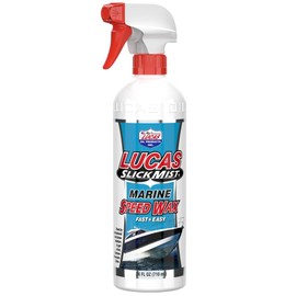 Lucas Oil 10980 Slick Mist Marine Speed Wax - 24 Ounce (Pack of 12)