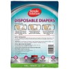 Simple Solution True Fit Disposable Dog Diapers for Female Dogs