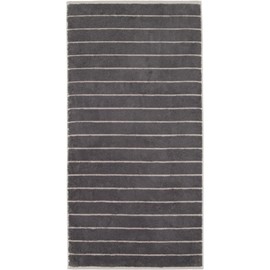 Cawö Home Hand Towels Balance Doubleface 6232 Anthracite - 73 Wash Mitt 16 x 22 cm