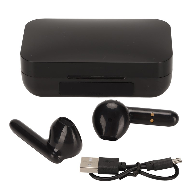 Wireless Bluetooth Earbuds LED Digital Display Stereo Fast Charging Earbuds