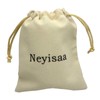 Neyisaa Black Obsidian Crystal Apple Decor, Healing Crystals Pocket Stone
