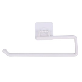 Hiro World Trade Kitchen Paper Holder Countercloth Holder Double Sided Tape Fastener Type (1 White)