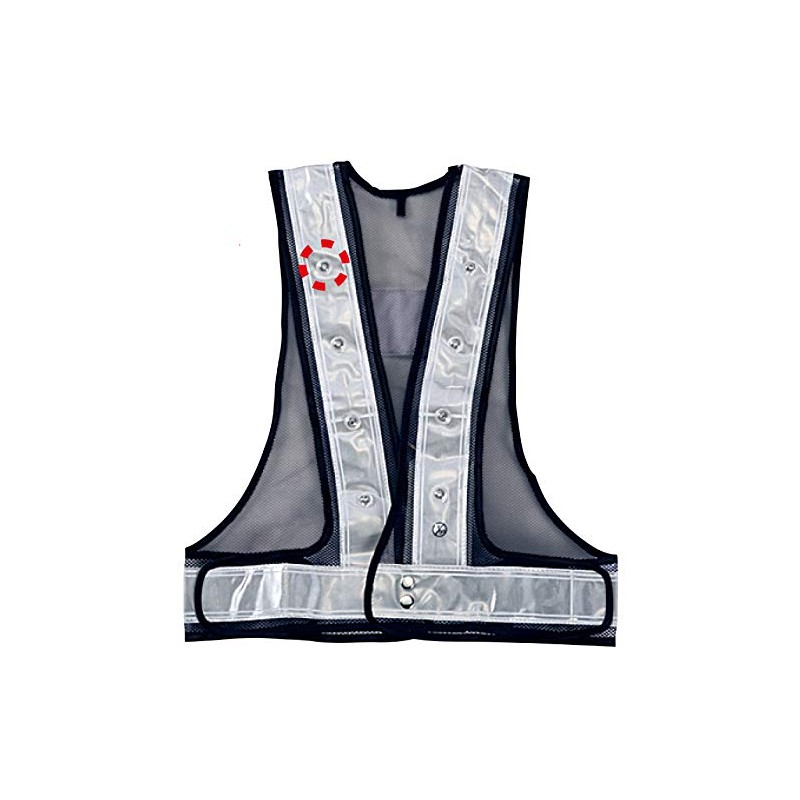 Kachiboshi S-04 Flash Safety Vest (Width 2.4 inches (6 cm)