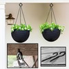 2PCS 6 Inch Heavy Duty Screw Eyes Hooks, Screw in