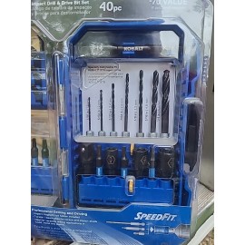 Kobalt XTR Impact Drill & Drive Bit Set 40pc