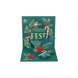 Graphic Workshop Pretty Pop-Up Card Three-Dimensional Christmas Happy Festival