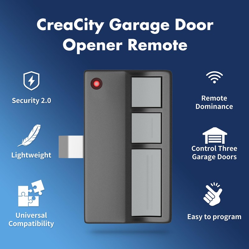 2 for Chamberlain LiftMaster Craftsman Garage Door Opener Remote 373LM