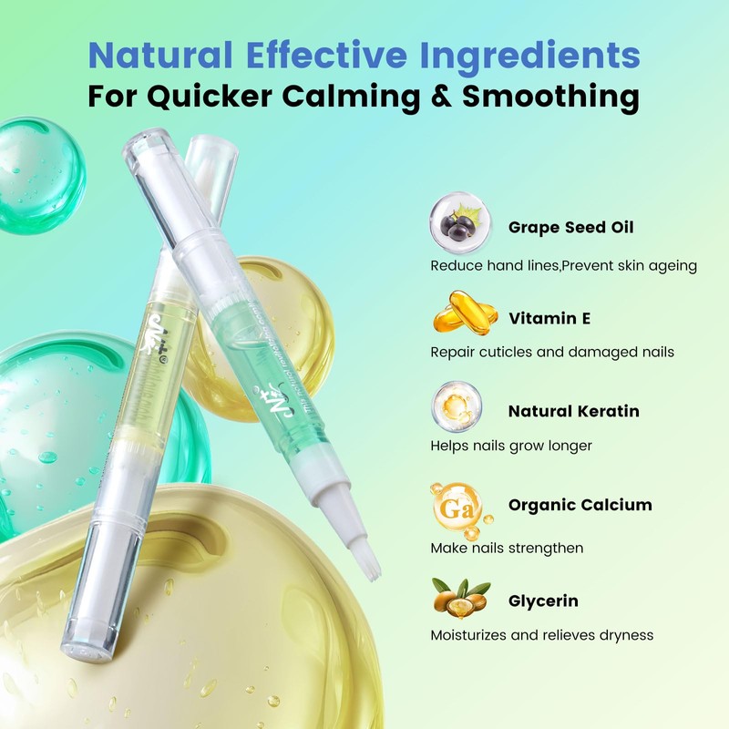 Cuticle Oil Pen for Nail Care:18 PCS Nail Oil Pens