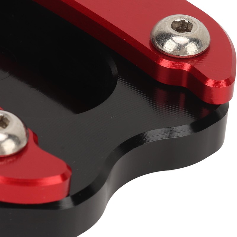 Motorcycle Kickstand Pad Aluminium Alloy Sidestand Foot Rest Replacement for