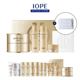 (eTV) IOPE Super Vital Cream Set + Additional Components + Pouch 34886082 / (eTV)아이오페 슈퍼바이탈 크림 세트+추가구성품+파우치34886082
