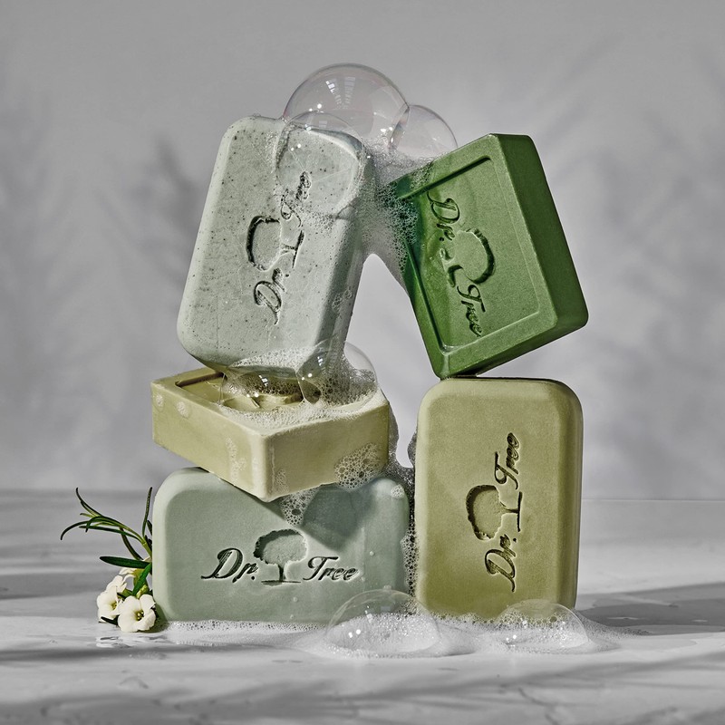 Dr. Tree Set of solid shampoo + conditioner organic frequent