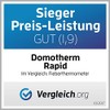 Domotherm Domotherm Rapid - digitales Fieberthermometer mit 2 Nachkommastellen, Messwertspeicher,