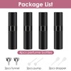 Saiveina 8ml Travel Perfume Atomizer Bottles Refillable, Mini Atomizer Sprayer