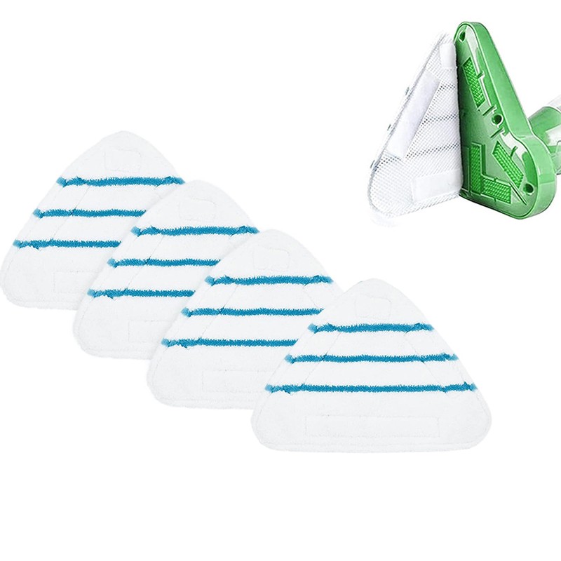 MRZJ CLEANmaxx Replacement Floor Cloths Set of 4 for Steam