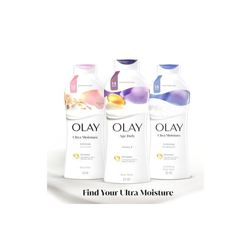 Olay Age Defying Body Wash with Vitamin E & B3