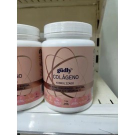 Colágeno Hidrolizado Gudly + Ácido Hialurónico Biotina 500gr Sabor Sin Sabor