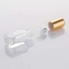 3ml Square Glass Roller Bottle For Essential Oils,Mini Glass Bottles