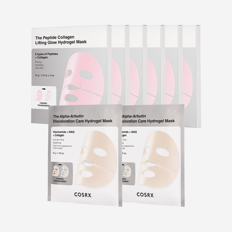 COSRX Peptide Gel Mask 3 sheets x 6 + Arbutin