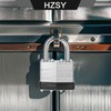 Padlocks Keyed Alike, Pack of 24, Laminated Steel Keyed Lock
